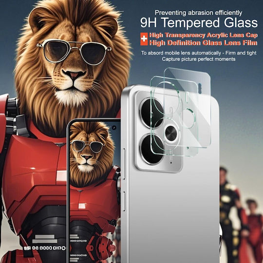 Imak Kameraschutz Gehärtetes Glas Transparent für das Realme 14