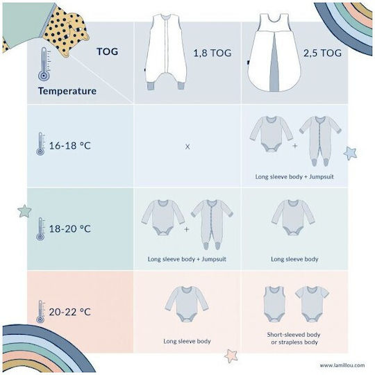 La Millou Winter Schlafsack Ballerine