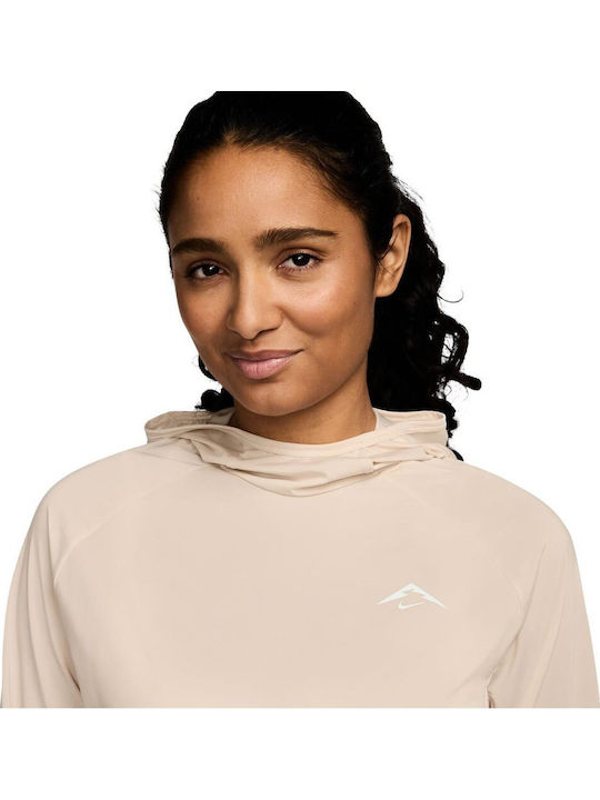 Trail Women's Sports Long Sleeve Top Ecru