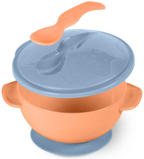 Baboo Kinderessschale aus Bambus Orange