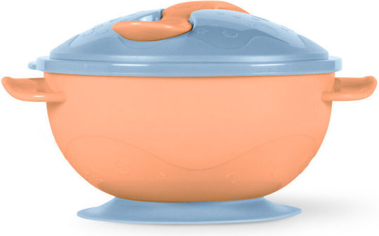 Baboo Kinderessschale aus Bambus Orange
