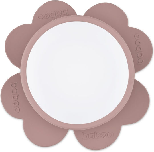 Baboo Baby Food Bowl made of Silicone Pink