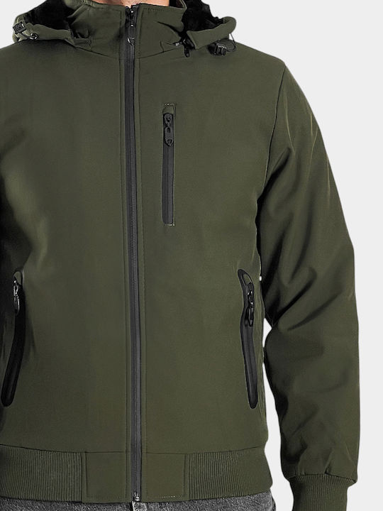 3 in 1 Winter Khaki Men's Jacket