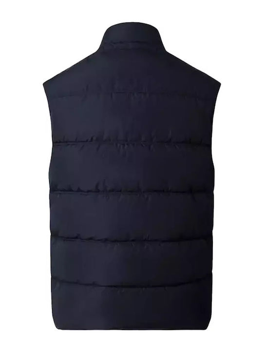 Sleeveless Jacket Blue
