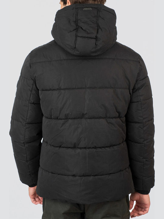 Rebase Jacke Pure Black