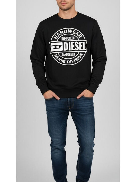 Diesel S-gir Sweatshirt Black A19704-RJXAN-900 | Skroutz.mt
