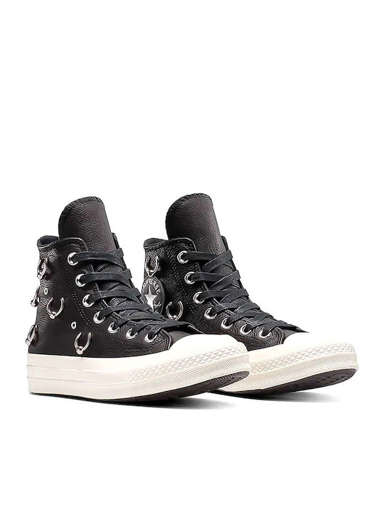 Chuck 70 Damen Stiefel Schwarz / Silber / Egret