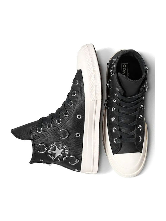 Chuck 70 Damen Stiefel Schwarz / Silber / Egret