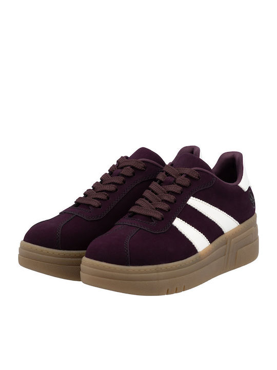 Anatomical Sneakers Burgundy