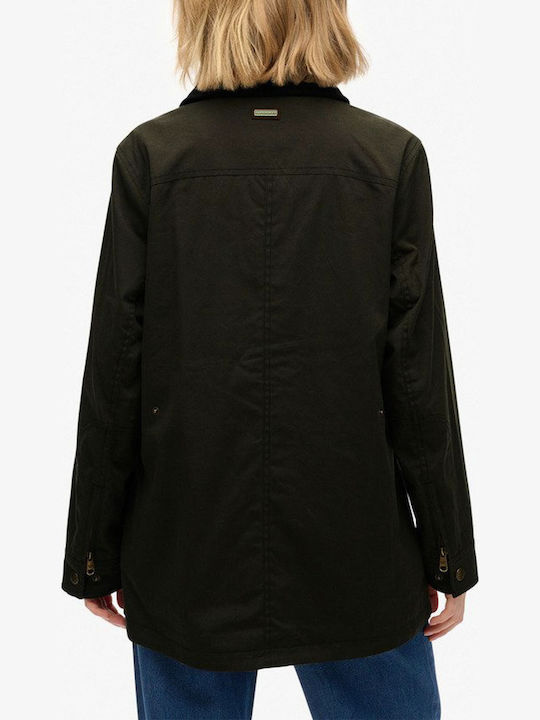 Women's Lifestyle Jacket for Winter Khaki