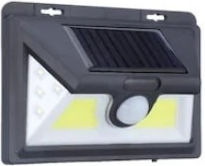 Set 12 Lămpi Solare de Perete 0.55W Alb Rece 5500K cu Senzor de Mișcare IP64 5.5buccm