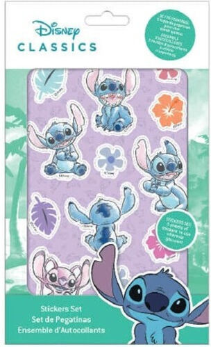 Kids Licensing Aufkleber Lilo & Stitch für Kinder 3+ Jahre alt+ Jahre 24Stück