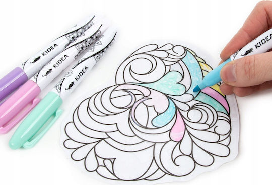 Kidea Painting Stained Glass Fairy Pencils