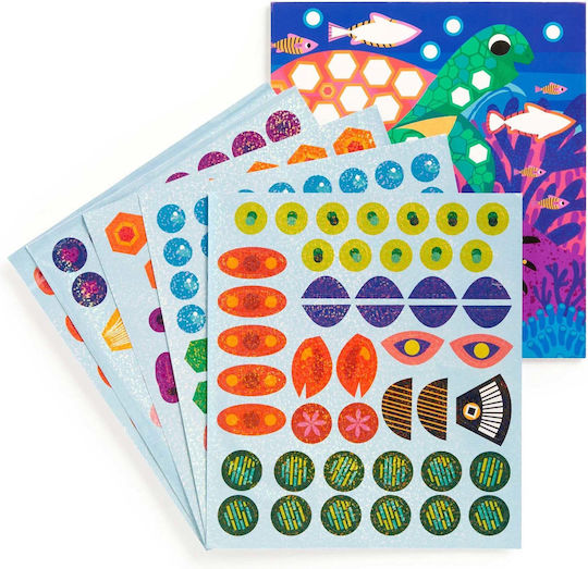 Set De Activități Poster Și Autocolante Ocean Life Sticker Sparkle