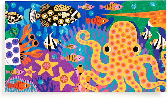 Set De Activități Poster Și Autocolante Ocean Life Sticker Sparkle