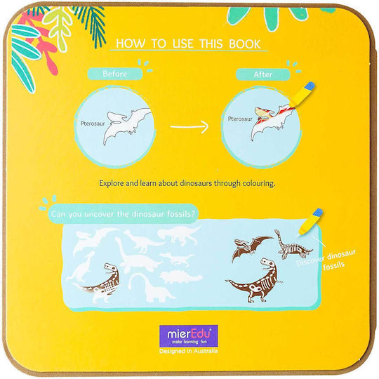 Mieredu Magic Water Doodle Book Dino World Me230d