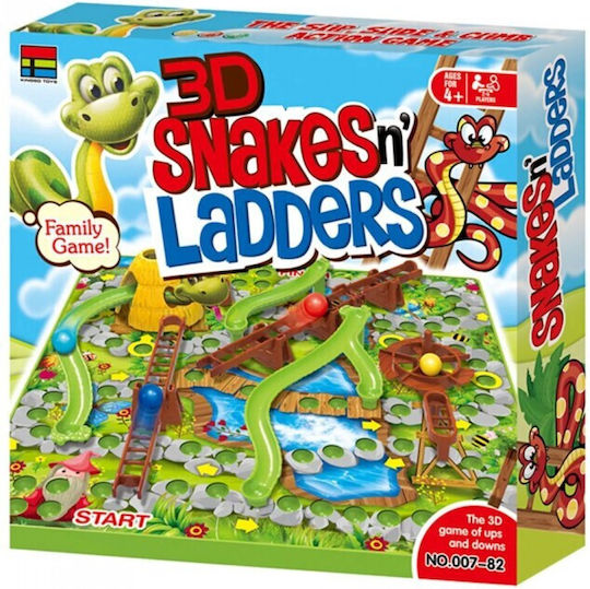 Настолна игра 3D Φιδάκι за 2-4 играчи 4+ години Martin Toys