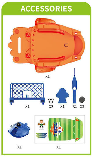 Board Game Ποδόσφαιρο for 1-2 Players 3+ Years Old (EN) Luna