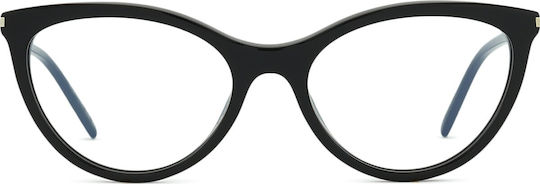 Women's Plastic Saint Laurent SL 833 001 55