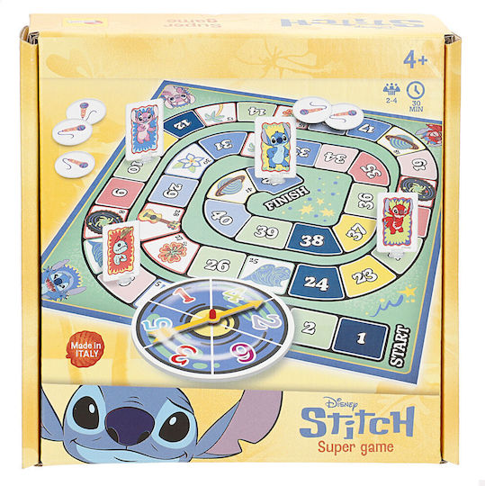 Επιτραπέζιο Παιχνίδι Stitch για 2-4 Παίκτες 4+ Ετών Lisciani Giochi