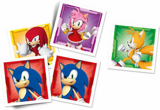Настолна игра Memo Sonic 4+ години (EN) Clementoni