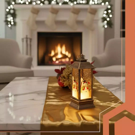 Ruhhy The translated Liquid template in German language: Weihnachtskerzen & Kerzenständer Laterne Kupfer Batterie