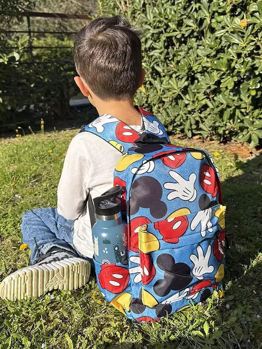 Pandaboo Ghiozdan Școlar De Spate Albastru