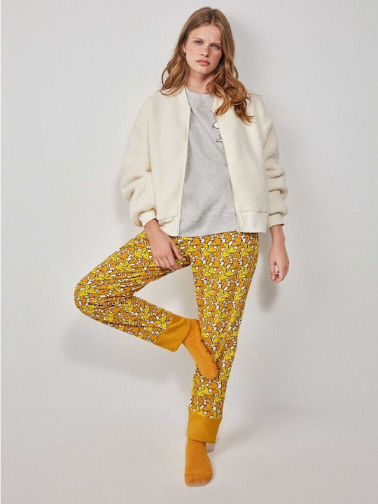 Gisela Winter Women's Pyjama Jacket Ecru