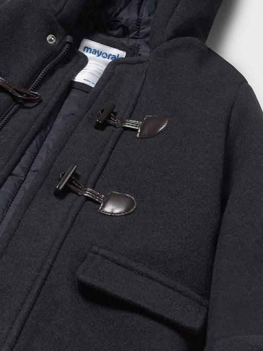 Kids' Coat Montgomery Long with Hood Blue