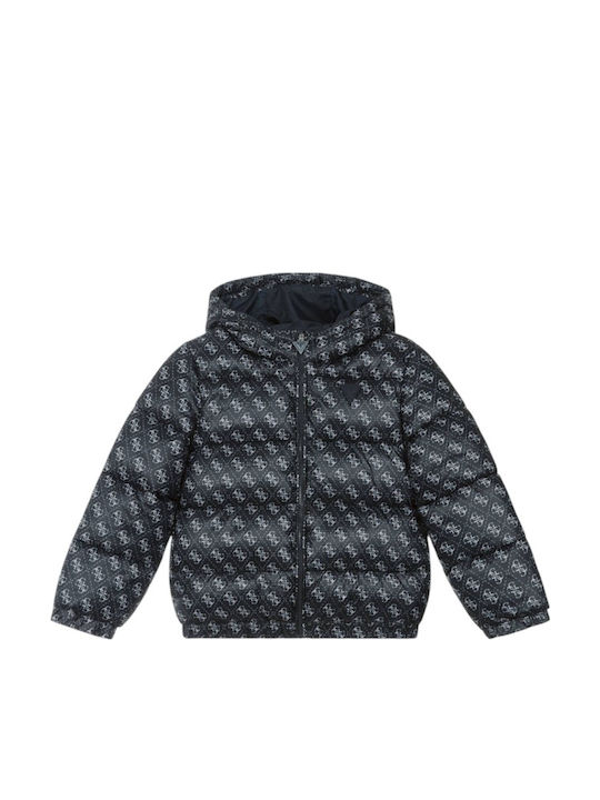 Παιδικό Casual Μπουφάν με Κουκούλα Blue