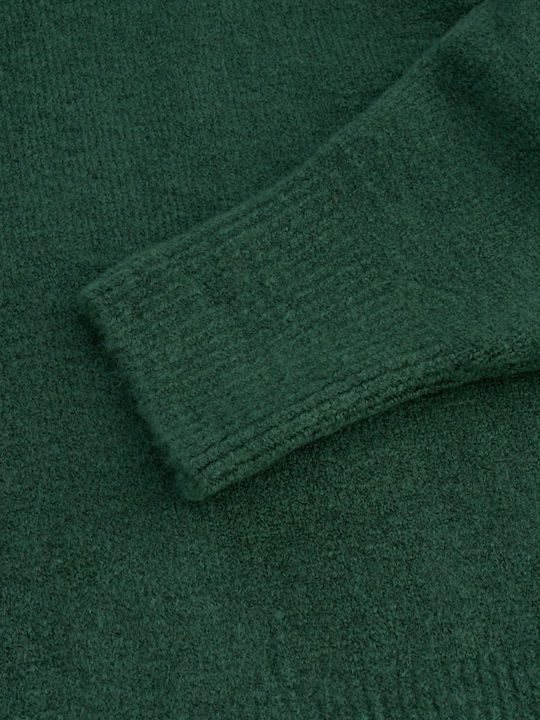 Jachetă de damă tricotată Green (khaki)