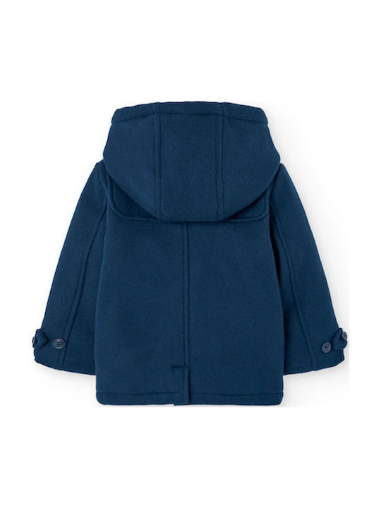 Kids' Coat with Hood Blue
