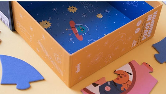 Kinderpuzzle Valentina in Space für 3+ Jahre alt+ Jahre 125pcs Londji