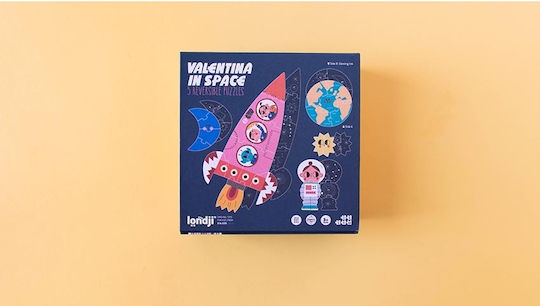 Kinderpuzzle Valentina in Space für 3+ Jahre alt+ Jahre 125pcs Londji