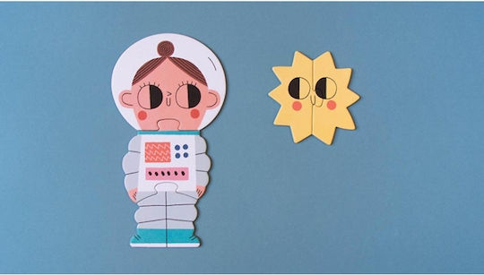 Kinderpuzzle Valentina in Space für 3+ Jahre alt+ Jahre 125pcs Londji