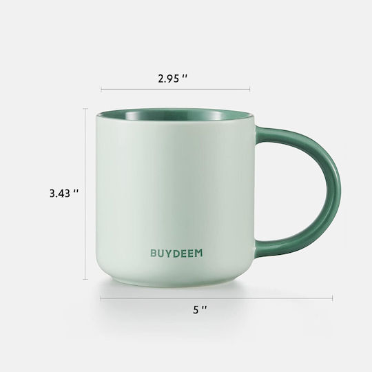 Buydeem Mug Ceramic Yellow 300ml