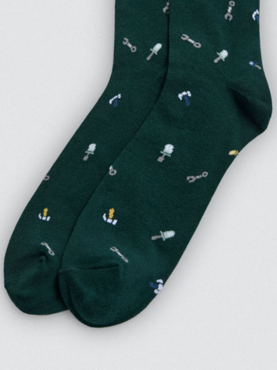 Ysabel Men's Socks Green