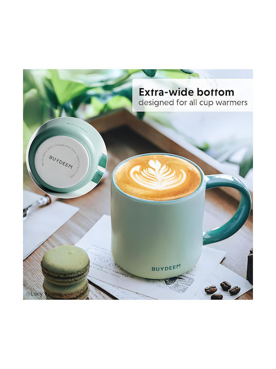 Buydeem Mug Ceramic Green 300ml