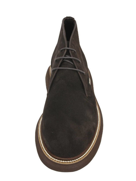 Suede Brown Men's Boots