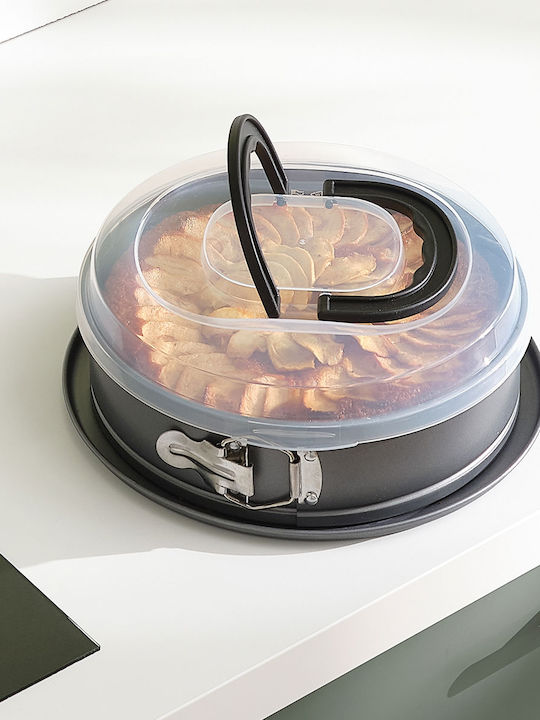 Secret de Gourmet Φόρμα Ζαχαροπλαστικής για Κέικ Στρογγυλή Πλαστική 26x7.5x10.5εκ.