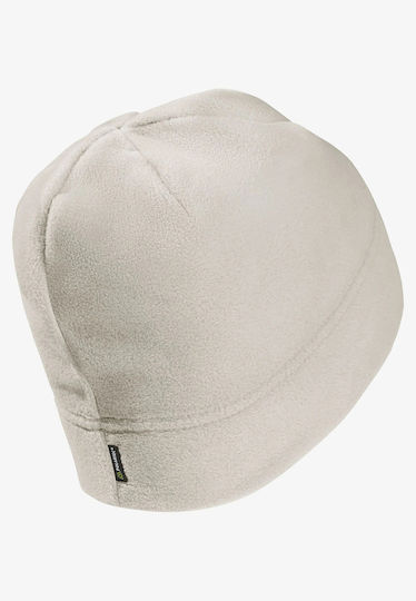 Real Stuff Beanie Unisex Σκούφος Πλεκτός σε Μπεζ χρώμα
