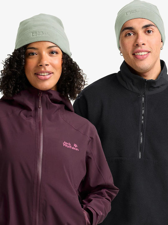 Real Stuff Beanie Unisex Σκούφος Πλεκτός σε Χακί χρώμα