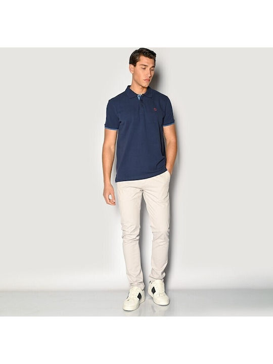 Men's Trousers Elastic Slim Fit Ice