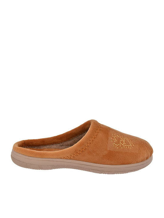 Flache Sandalen für Damen Anatomisch in Burgundisch Farbe