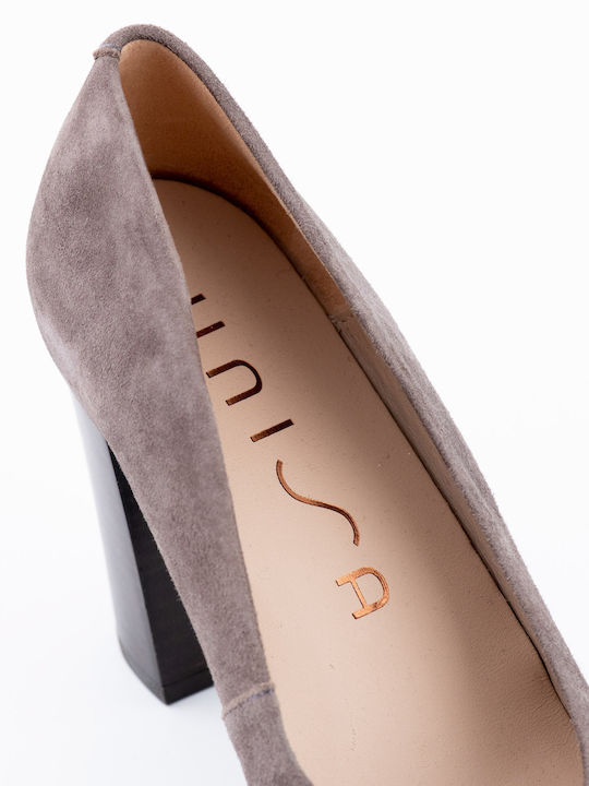 Gray High Heels