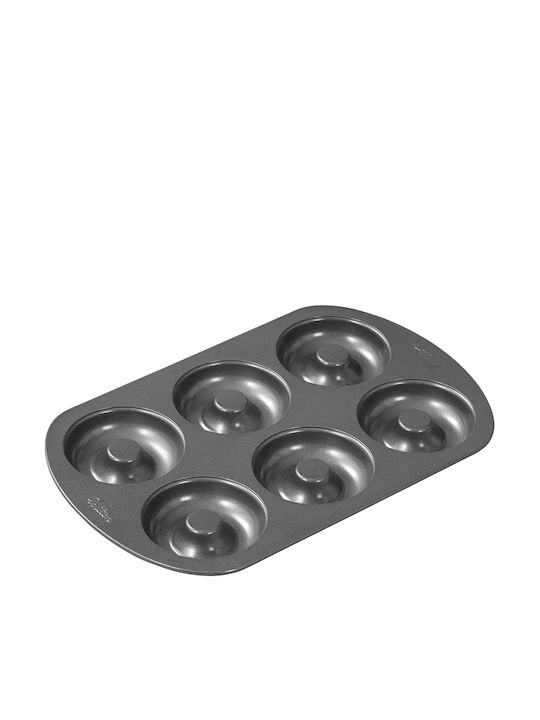 Wilton Formă de Patiserie pentru Cupcakes/Muffins din Aluminiu 6 Locuri 21x32buc 1buc