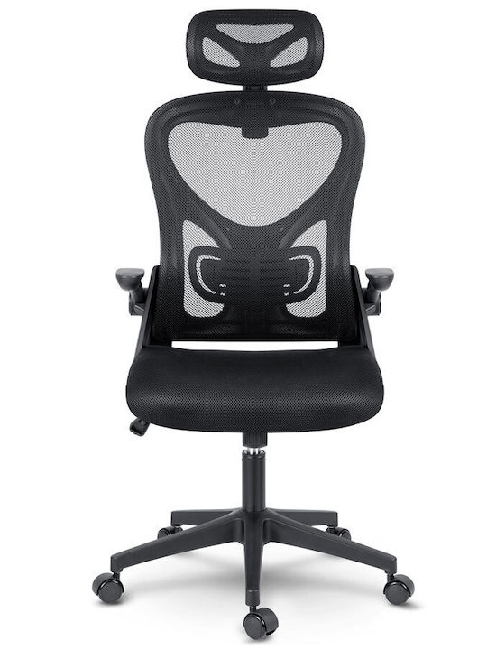 Reclining Office Chair with Adjustable Arms Black Sofotel