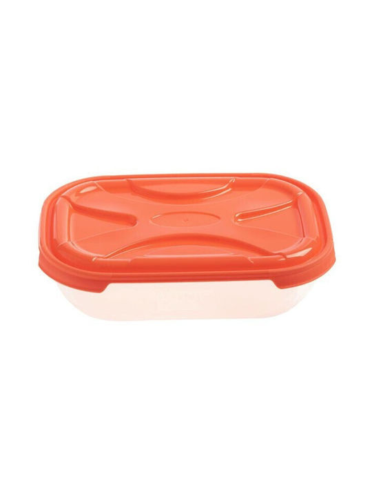 Cyclops Microwave Plastic Lunch Box Fresco Orange 2100ml