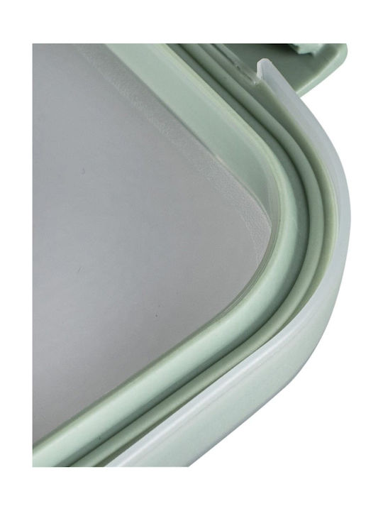 Food Container Sandwich Rectangular 0.7l Smart Eco To Go 20x15x5cm Soft Green