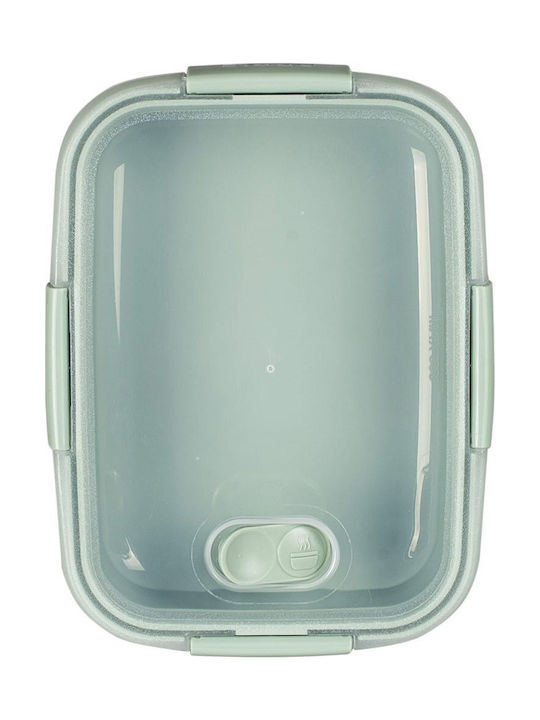 Food Container Sandwich Rectangular 0.7l Smart Eco To Go 20x15x5cm Soft Green